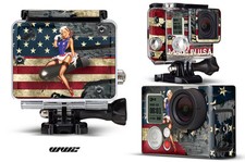 Autocollants Pour Caméra GoPro HERO3+ Et Étui Décalque HERO3+ Go Pro WW2 BOMBER