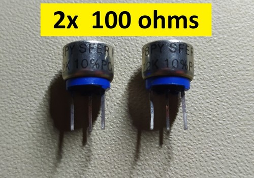 Potentiomètre résistance - 2x,