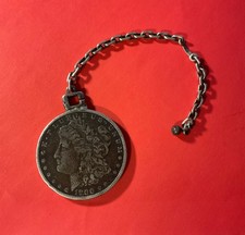 ONE DOLLAR 1900 MORGAN O NEW ORLÉANS ETATS UNIS / MONNAIE ARGENT - PORTE CLEF -