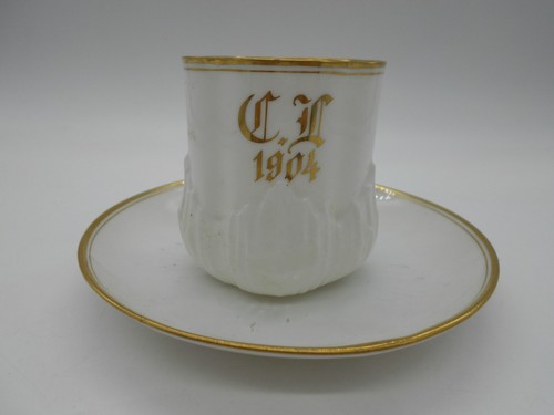Superbe tasse sous - tasse, &