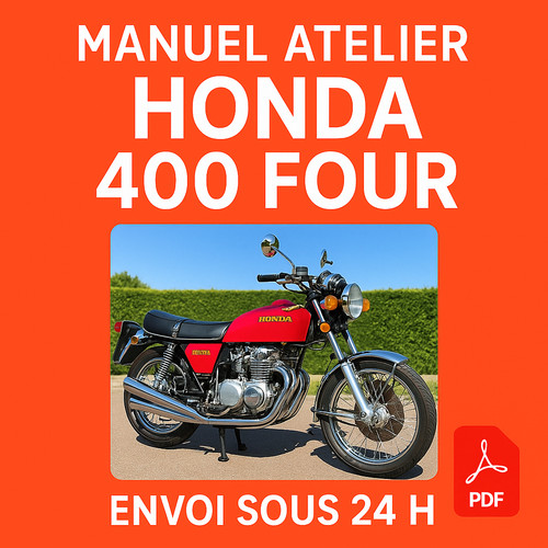 Manuel atelier honda 400 four - manuel,