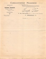 MODERN SHOEMAKING JOSEPH NIER IN GRENOBLE