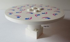 Lego 6177pb004 Table White du