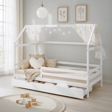 Lit D'Enfant 90x200 Blanc Lit