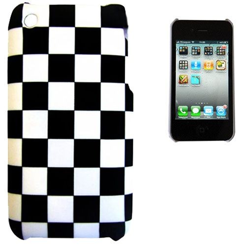 Coque iphone 3gs damier - coque,