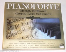 Coffret 4 CD Pianoforte : MOZART - BEETHOVEN - CHOPIN - LISZT - SCHUMANN