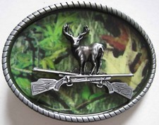 BOUCLE DE CEINTURE CAMO  CERF