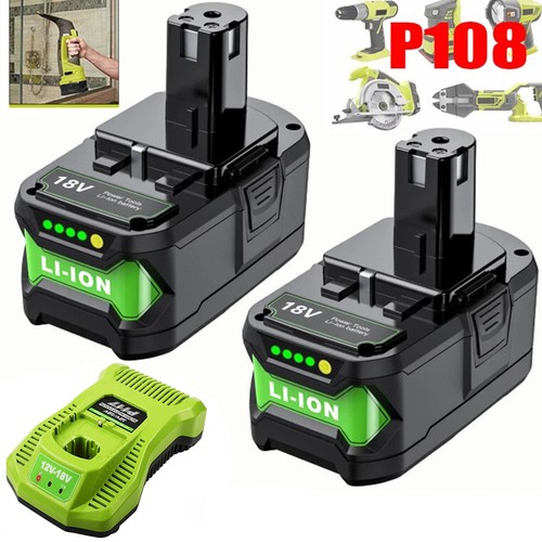 18v batterie pour ryobi - pour,