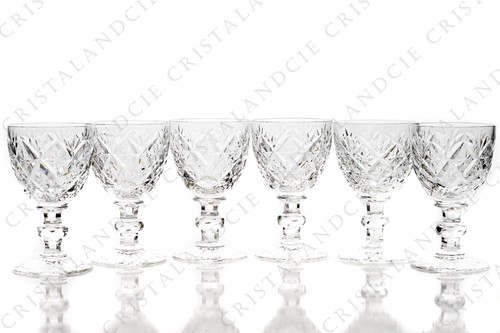Six verres vin 4 - à,