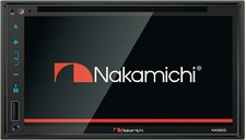 Nakamichi NA6605 Double-Din 6.8" CD/DVD Bluetooth Receiver - Black