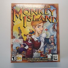 SIGNED Escape From Monkey Island - PC Windows LucasArts Big Box Complete