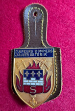 insigne de pompiers,pucelle,Sapeurs pompiers de Saumur (5i)