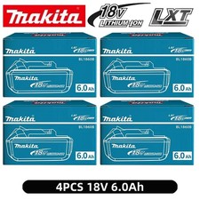 Makita X 4 BL1860B 6000mAh 18V