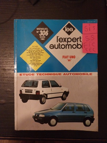 Revue technique fiat uno turbo - revue,