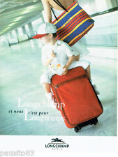 ADVERTISING ADVERTISING 016 1996 LONGCHAMP suitcase cabin regatta
