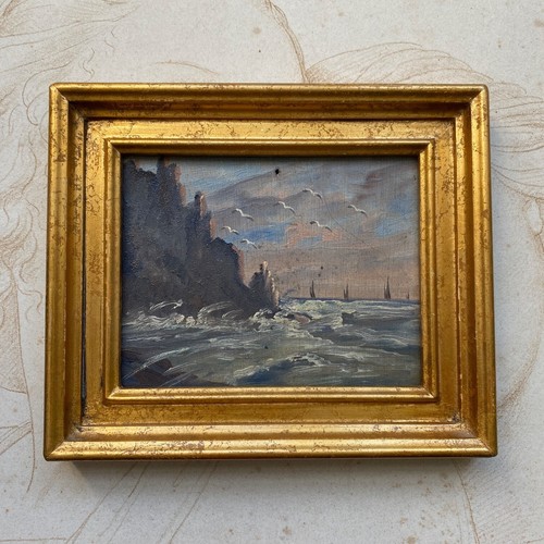 Tableau paysage marin falaises - paysage,