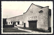 CPA Mouchard /Jura, École Nationale du Bois, Scierie 