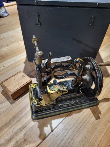 Rare ancienne machine coudre - ancienne,