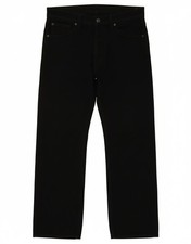 LEVI'S Mens 506 Straight Jeans W31 L28 Black DY17