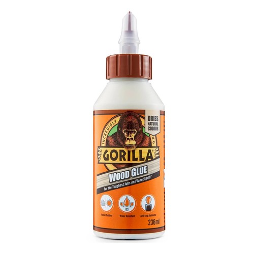 Colle bois gorilla 236ml - -,