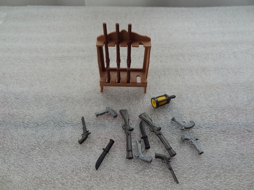 Playmobil lot armes - d'armes, feu
