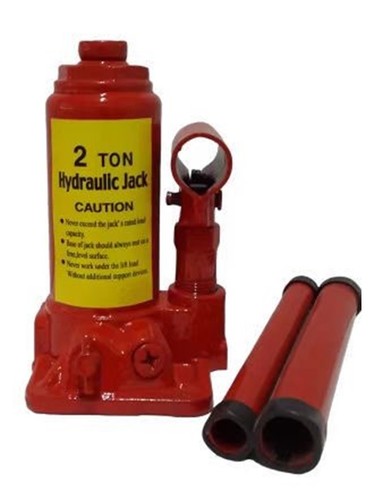 Cric bouteille hydraulique - bouteille, 2t