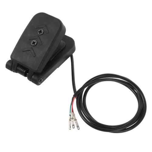 Black plastic foot pedal for - black,