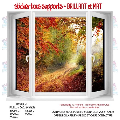 Sticker trompe oeil - trompe, l'oeil
