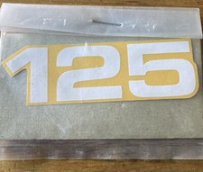 NOS Genuine Yamaha RS125 125 Side Panel Decal 2A0-21781-30 - Maybe RD125? 70/80s