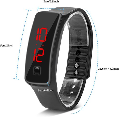 Montre numérique led - numérique, femme