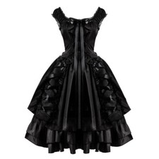 Femme Lolita Robe Longue Ruche