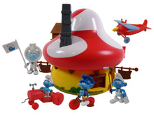 La maison des Schtroumpfs avec