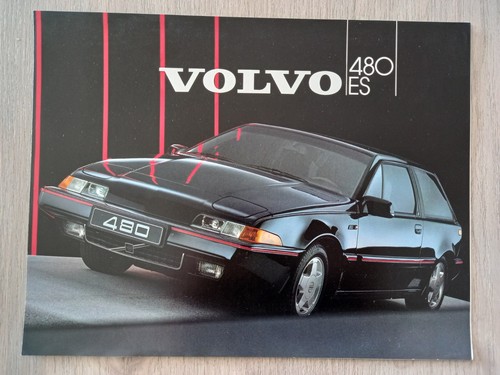 Volvo 480 1986 dépliant 4 - volvo,