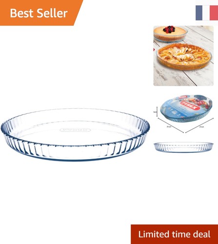 Moule tarte rond verre - en,
