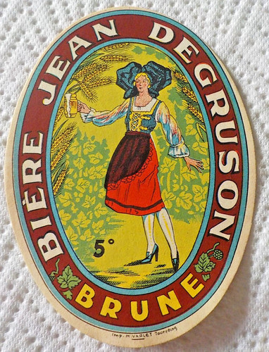 Etiquette ancienne biere - ancienne,