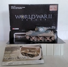 Char Sherman M4A3 US Army 2nd Armored Division Sicile 1943 Corgi CC51006