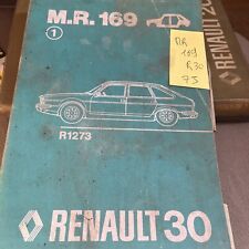 Manuel reparation RENAULT R 30