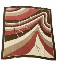 YVES SAINT LAURENT SCARF WOMEN WOMAN SCARF VINTAGE JHD8535