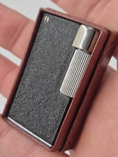Lighter essence RUSTIC black + box vintage petrol lighter-打火机-new/NOS