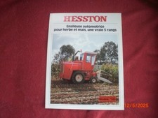 ANCIEN    PROSPECTUS     PUBLICITAIRE   ENSILEUSE  HESSTON  MODELE  7580