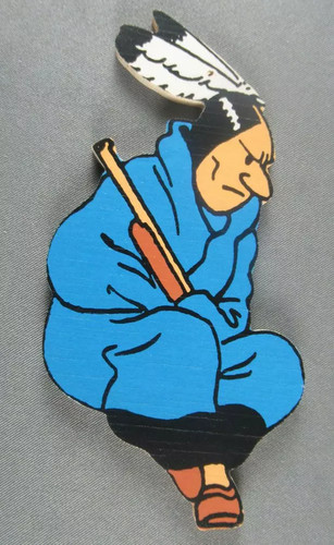 Tintin double sided wood - double,