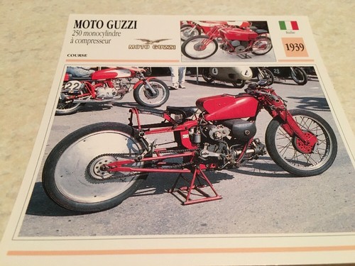 Carte moto guzzi 250 - moto,