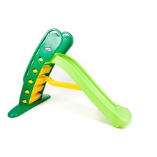 Toboggan Little Tikes 170737 Géant Pliable, Couleurs Vert Et Jaune, Sûr