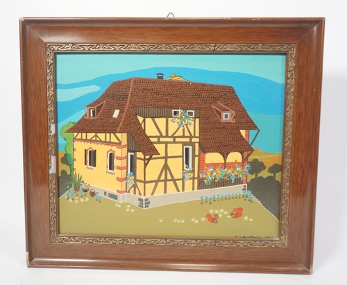 Peintures art naïf 1980 - naïf,