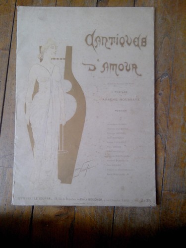 Livre ancien rare cantiques - livre,