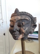 small terracotta head