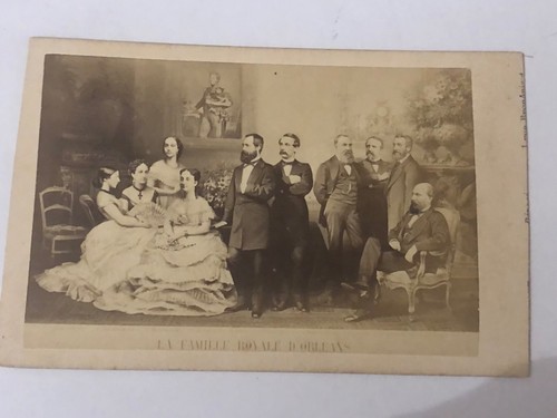 Photo cdv famille - photo, la