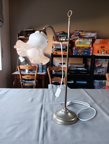 Ancienne lampe bureau col - ancienne,
