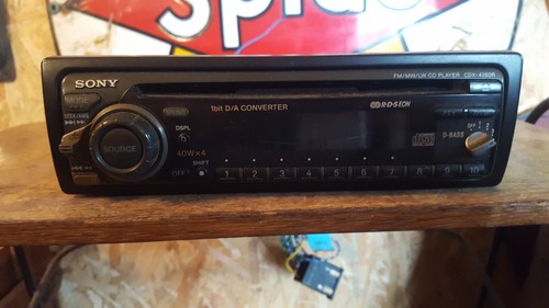 Auto radio sony cdx - auto,