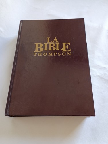 Bible thompson avec chaîne - bible,